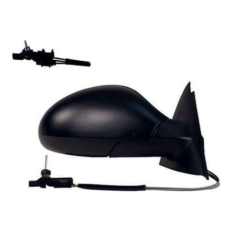 Rétroviseur manuel droit noir Seat Ibiza 3 6L1 2002-2008