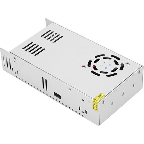 Adaptateur de pilote d'alimentation de commutateur DC12V, barre lumineuse d'écran LED en alliage d'aluminium pour imprimante 3D (S-480-12（12v 40a 480W）AC110/220V±15%)
