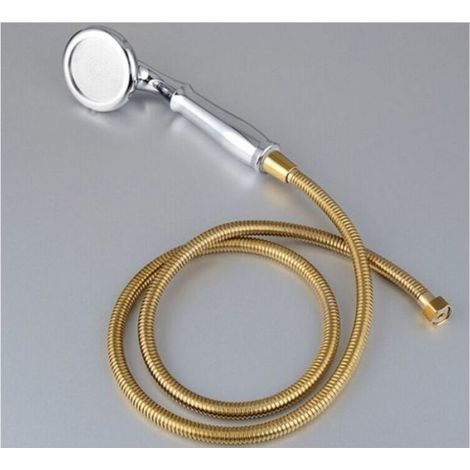 Tuyau De Douche - Acier Inoxydable - 1,5 M - Raccord G1/2 - Anti-torsion - Étanche - Chromé - 1 Pièce (1/3)