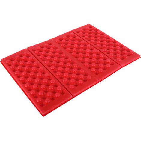 Tapis de pique-nique portable en mousse XPE pliable en quatre, imperméable et résistant à l'humidité, idéal pour les activités de plein air. (1/5)