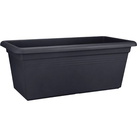Elho Pflanzkasten Green Basics XXL schwarz 96,6 cm Blumenkästen
