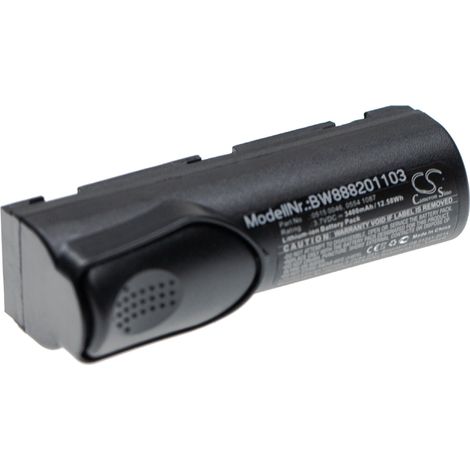 vhbw batteria compatibile con Testo 310, 320, 327, 330, 350, 870, 870-1 dispositivo di misurazione (3400mAh, 3,7V, Li-Ion) (1/3)