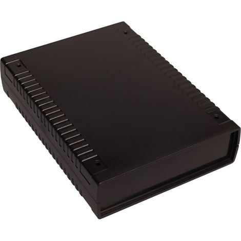 Boîtier RS PRO en ABS, 185.5 x 136 x 40mm, Noir IP53 ( Prix pour 1 ) (1/3)