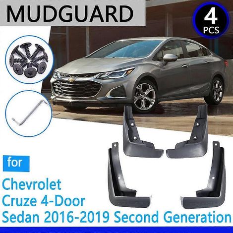 Garde-boue compatibles avec Chevrolet Cruze Sedan 2016 2017 2018 2019 - Accessoires auto - Bavettes d'aile - Pièces de rechange auto (1/5)