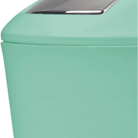Poubelle a bascule 5.6 L 19 x 28 cm Flic Flac tilleul (1/3)