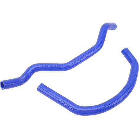 Tuyau de liquide de refroidissement ATV en silicone, kit de durites radiateur compatible YFZ350 1987-2006, couleur bleue, ensemble de 3 pièces (1/5)