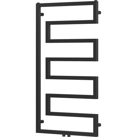 Mexen Floryda radiatore decorativo 1080 x 600 mm, 358 W, nero - W206-1080-600-00-70 (1/5)