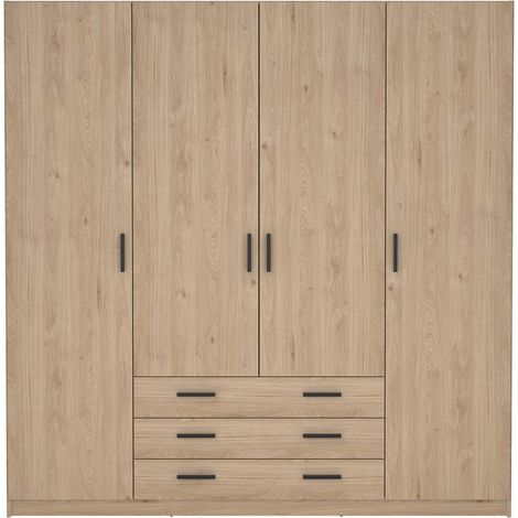 ARMADIO MOD. SPRINT CM 195.5X49.8 H. 200.4 JACKSON HICKORY