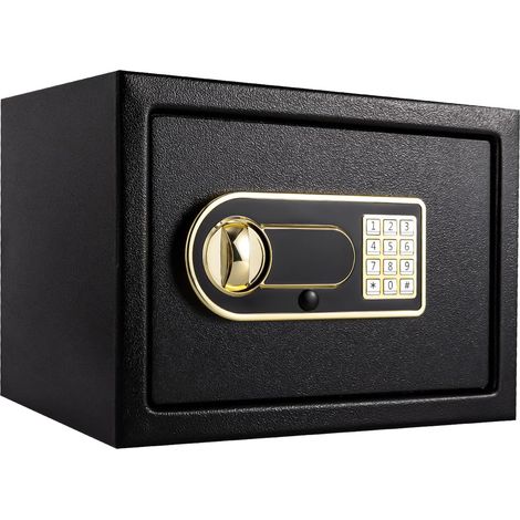 25 L Tresor Möbeltresor Safe Tresor Digitaler Tresorschrank Mit Schlüssel, Kennwort Safe Geldschran