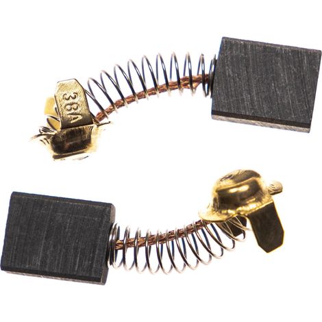 vhbw 2x spazzola carbone sostituisce Hitachi 999-065 per utensile elettrico - Spazzola motore, 16,5 x 13 x 7 mm