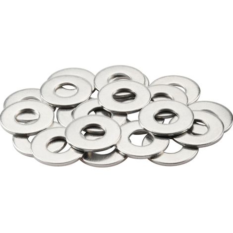 M8 Rondelles Metal (20 Pièces) M8x16x1.6mm 304 Rondelle Inox Grandes Rondelles de Carrosserie Acier Inoxydable Rondelles Plates pour Vis (1/2)