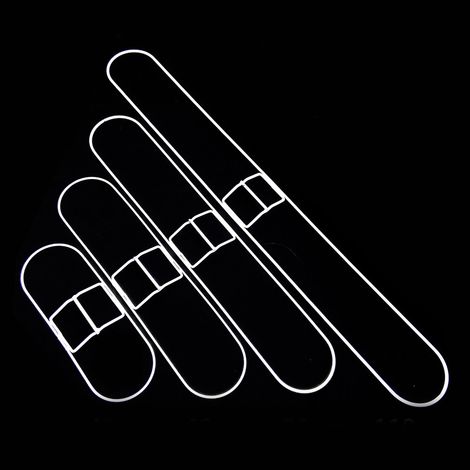 Support de fixation pour serpillière plate en fer, accessoire de nettoyage écologique pour maison et hôtel, avec tige en acier inoxydable blanc (1/5)