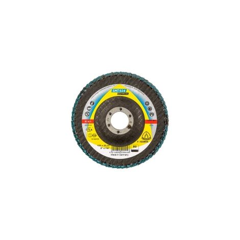 Disco abrasivo Klingspor smt 924 grana 80 125x22.23mm (1/2)