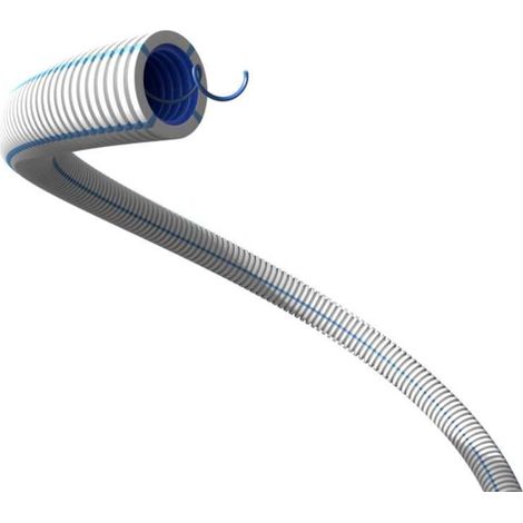 Gaine ICTA 3422 - Avec tire-fils - ∅ 16 mm - Couronne de 100 m - Blanc RAL9010 - Sevvo expert - B34616 - IBOCO
