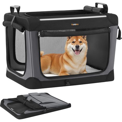 Sac de Transport Chien, 76 cm, Caisse Pliable, Tissu Oxford (1/5)