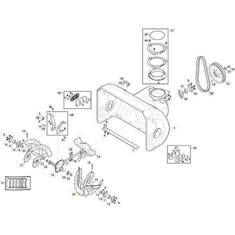 VIS GAUCHE - ST6272P TRAC ORIGINAL STIGA - 118821181/1
