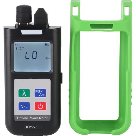 Photomètre optique portable KPV-53 avec localisateur de défaut visuel, testeur à lumière rouge, outil de mesure fibre optique (1/5)