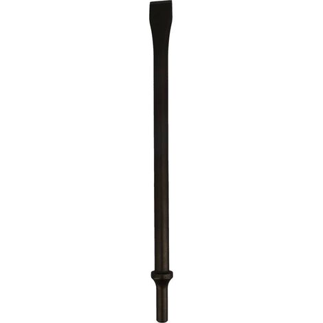 BURIN PLAT L170MM LARGEUR 38MM EMMANCHEMENT ROND 10,2MM CEDREY