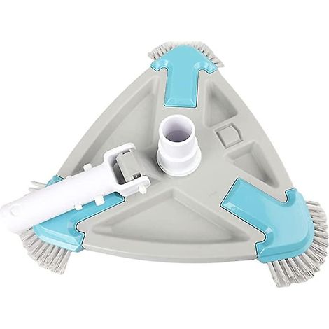 Un aspirateur de piscine portable et détachable avec brosse spirale, adapté aux piscines, spas, fontaines, etc. (1/5)
