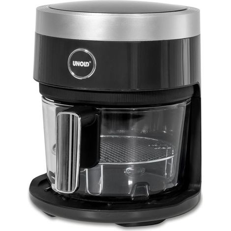 Unold 58695 Friggitrice ad Aria Calda 4.5 Litri Indipendente 1200W Nero