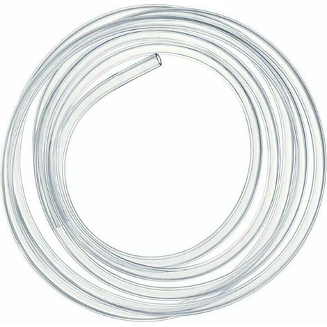 Tuyau en PVC souple transparent - 2 mètres - Flexible de pression de 16 × 20 mm (1/5)