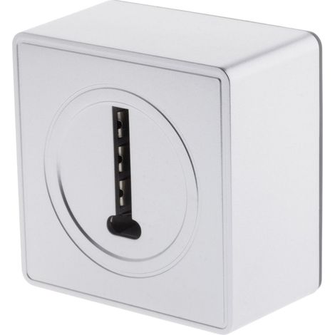 Prise téléphone 8 plots en saillie Silver - Vulco - Zenitech