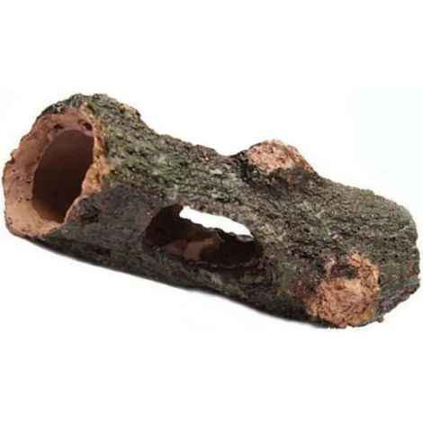 Décoration - aquarium,Ornement artificiel en résine pour Aquarium, imitation de Branches d'arbre creuses en bois, ornement - Type 1 (1/4)
