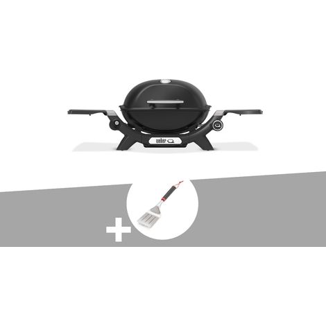Barbecue à gaz Q 1200N noir + Spatule - Weber