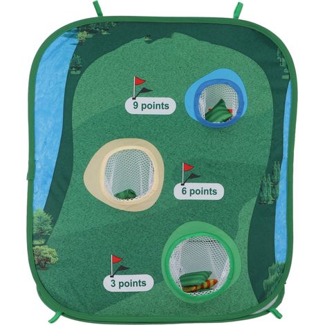 Ensemble de sac de sable pour terrain de golf avec coussins de frappe, piquets de tente et filet de chipping d'extérieur durable (1/5)