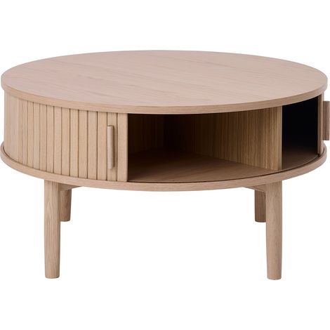 Selsey Meta - Mesa de centro - 85 cm - roble blanqueado (1/5)