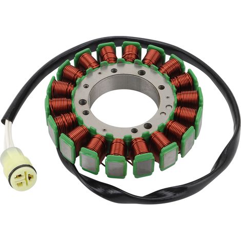 Electromagnetic stator coil, compatible with Yamaha MT09 18-cylinder engine, motorcycle electrical conversion parts, generator stator charging coil--DTEKGAZ
