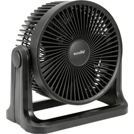 Eurolite AF-10 Mini Ventilateur de table 10 W (Ø x H) 230 mm x 265 mm noir (1/3)
