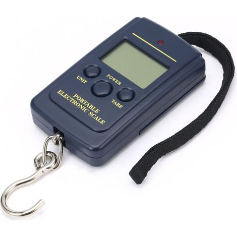 Balance électronique De Précision Multifonctionnelle 40Kg, Balance Numérique à Suspendre, Balance De Pesée De Bagages, Balance De Pesée LCD Portable (1/5)