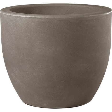 Vaso Ø60 cm in Resina Ares 60 Cappuccino (1/2)