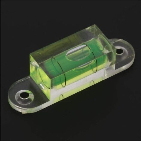 Belle Bulle de Niveau Durable Pratique, Bulle de Niveau à Bulle, Robuste pour l'étalonnage Horizontal de la Balance Autre équipement Plate Forme de caméra Balance électro (1/5)