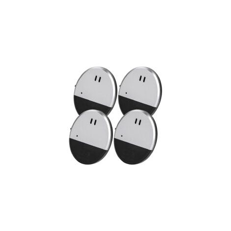 4PCS Alarme de fenêtre Ultra Fine de sécurité, alarmes de fenêtre avec Vibrations, Alarme d'alerte de fenêtre avec Support adhésif, 130 DB, pour la Maison, Le Bureau, Le dortoir (1/2)