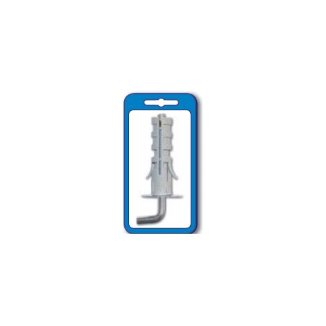 MASIDEF - 4 TASSELLI NYLON GANCIO LUNGO-DIAM. 12X55 MM