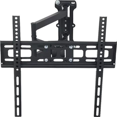 Support Mural TV - JUANIO - Bras articulé - 26"-55" - VESA 200x200 - 30kg - Noir