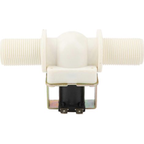 Elektromagnetisches Ventil NC Messing Nylon Magnetventil Einlassschalter für Reinstwasser/Leitungswasser G3/4 DC24V