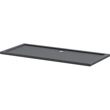Pearlstone Slate 1700mm x 760mm x 40mm Rectangular Shower Tray (1/4)