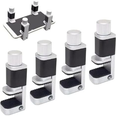 Set mit 4 verstellbaren LCD-Bildschirm-Halteklammern – Befestigungsklammern zur Reparatur von Smartphones, Computern und Tablets (1/5)