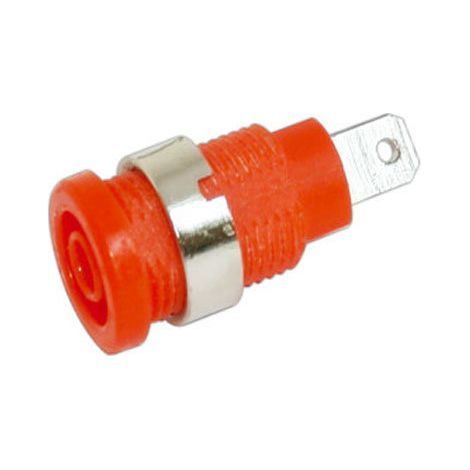 Sicherheitssteckdose Ø4 mm rot Electro Dh 09.042/R 8430552108299