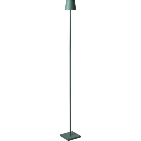 Lámpara de pie moderna hierro interior exterior verde Gavarresa