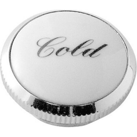 Tapa decorativa RETRO Cold para asas cruzadas cromo IDEAL STANDARD