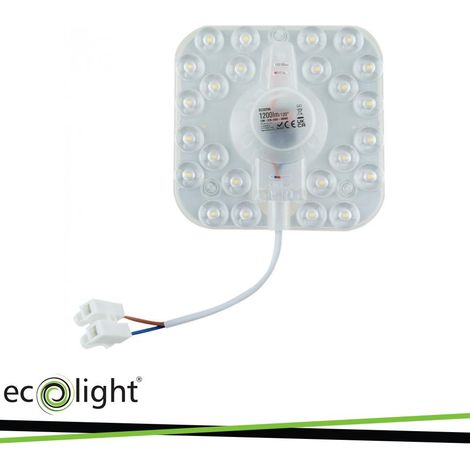 INSERTO PER PLAFONIERA LED 12W 4000K 1200LM - Luce NATURALE (1/2)