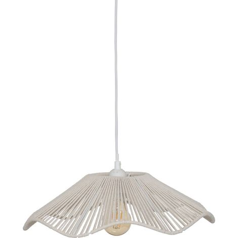 Lampada a sospensione galt bianca d38cm - Atmosphera créateur d'intérieur (1/3)
