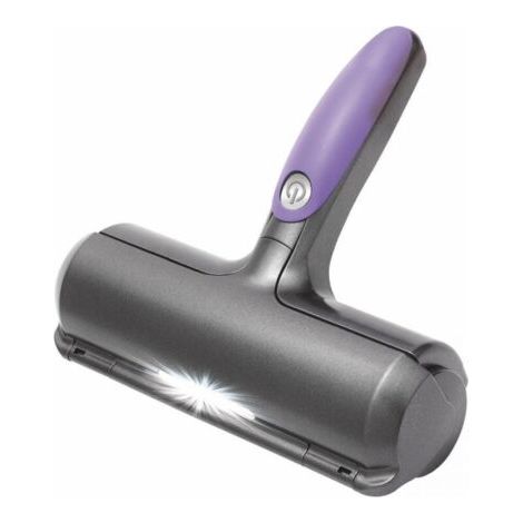 Sweeper Brush - Brosse anti poils animaux Ramasse poils chat / chien - Violet et GrisÉliminateur de peluches (1/5)
