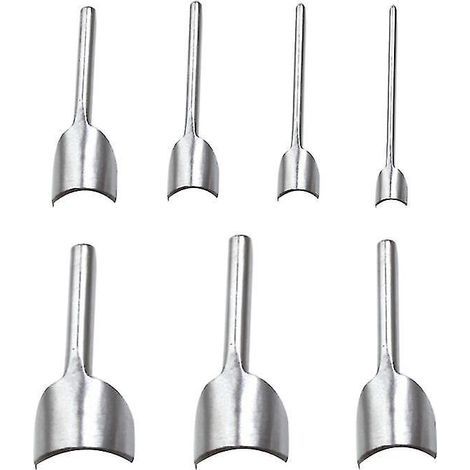 7 fournitures pour poinçonnage du cuir