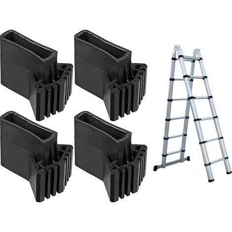 Pcs,Replacement Ladder Feet,Rubber Ladder Feet,Ladder Safety Feet,Ladder Protective Cover,Ladder Accessories,For Telescopic Ladder,Herringbone Ladder (1/5)