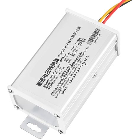24–60 V Gleichstrom auf 12 V, 10 A, 120 W Konverteradapter für Elektroroller (1/5)